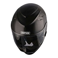 Simpson Venom Carbon 22.06 Helmet Black