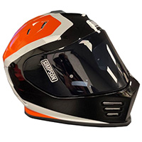 Casco Simpson Venom Milwaukee Arancio