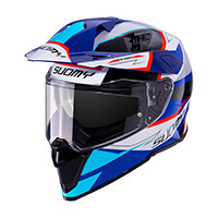 Casco Suomy MX Tourer 2 Climb blu