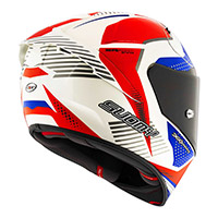 Suomy SR-GP Evo エアスピードヘルメット レッド ブルー - img 2
