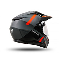 Casco Ufo Aries 2206 2024 gris naranja - 2