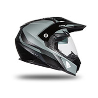 Ufo Aries 2206 Helmet Black Grey - 3