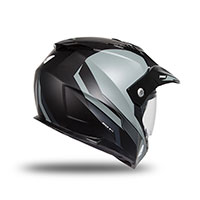 Casco Ufo Aries 2206 negro gris - 4