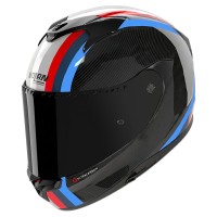 Casco Nolan X-904 Ultra Carbon Gemini Blu Rosso