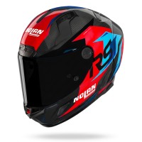 Nolan X-804 RS Ultra Carbon Fuorigiri blue red