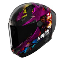 Nolan X-804 RS Ultra Carbon Chicane black purple