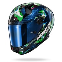 Nolan X-804 Rs Ultra Carbon Chicane Nero Blu