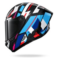 ノーラン X-804 RS ウルトラカーボン シロタ ヘルメット ホワイト ライトブルー - img 2