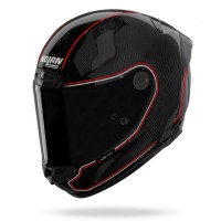 Nolan X-804 ST Ultra Carbon As schwarz rot Helm