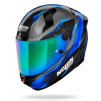 Casco Nolan X-804 ST Ultra Carbon Veloce blu