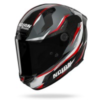 Casco Nolan X-804 ST Ultra Carbon Veloce gris rojo