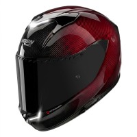Casco Nolan X-904 Ultra Carbon Liquido I-ESS rosso