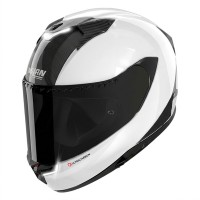 Casco Nolan X-904 Ultra Carbon Emblema I-ESS bianco