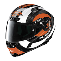 X-lite X-803rs Ultra Carbon Hattrick Arancio