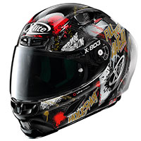 X-Lite X-803 RS Ultra Carbon Holeshot negro rojo