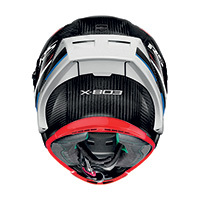 X-Lite X-803 RS Ultra Carbon Motormaster azul rojo - 3