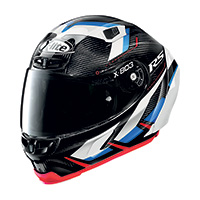 X-lite X-803 Rs Ultra Carbon Motormaster Blu Rosso