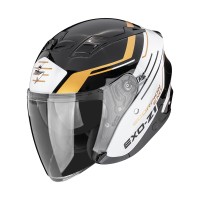 Casco Scorpion Exo Z1 Prymus bianco oro