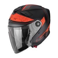 Casco Scorpion Exo-GT Jet Crest rosso opaco