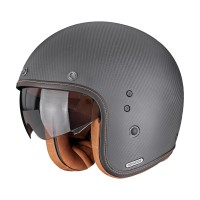 Casco Scorpion Belfast 2 Carbon Solid Nero Opaco