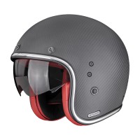 Casco Scorpion Belfast 2 Carbon Solid Rosso Opaco