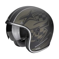 Casco Scorpion Belfast 2 Flagstone Verde Opaco