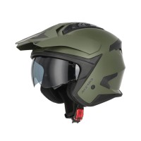 Acerbis Jet Aria Evo Helmet green