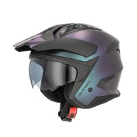 Acerbis Jet Aria Evo Metallic Helmet chameleon