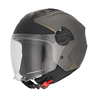 Casque Jet Levante Acerbis gris bronze