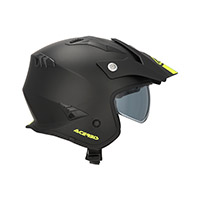 Casque Acerbis Jet Aria 2206 noir mat - img 2