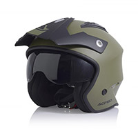 Acerbis Jet Aria Helmet Army Green