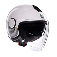 Casco Agv Eteres E2206 Capoliveri Bianco Opaco