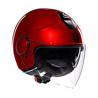 Casco Agv Eteres E2206 Mono Corsa rosso