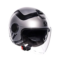Agv Eteres E2206 Rimini Helmet Grey Matt Black