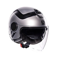 Casco Agv Eteres E2206 Rimini grigio opaco nero