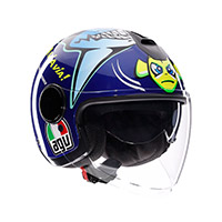 Agv Eteres E2206 Rossi Misano 2015 Helmet