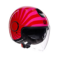 Agv Eteres E2206 Tropea Helmet Red Pink