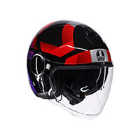 Agv Eteres E2206 Camogli Helmet red purple