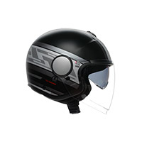 Agv Eteres E2206 Mondello Helmet Black Grey Matt - 3