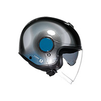 Casco Agv Eteres E2206 Mondello Nero Argento Blu - img 2