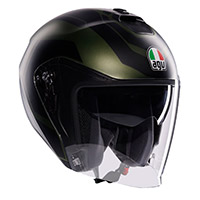 Agv Irides E2206 Sakai Helmet Green Matt Black