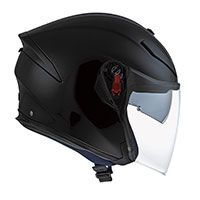 Agv K-5 Jet Mono Nero Opaco