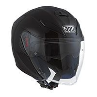 Agv K-5 Jet Mono Nero Opaco