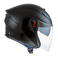 Agv K-5 Jet Solid Helmet Black