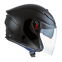 Casco Agv K-5 Jet Solid Nero