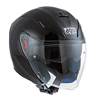 Agv K-5 Jet Solid Helmet Black