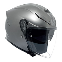 Agv K5 Jet Evo Mono Helmet Luna Grey Matt