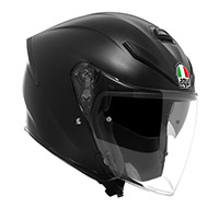 AGV K5 Jet Evo Mono ヘルメット ブラック マット