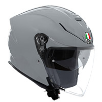 Casco Agv K5 Jet Evo Mono nardo gris