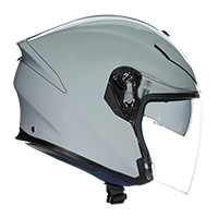 Casco Agv K-5 Jet Solid gris nardo - 2